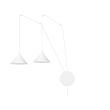 EMIBIG 159/2 ABRAMO 2 WHITE LAMPA WISZĄCA