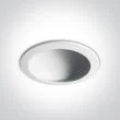 ONE LIGHT 10122FD/W/C Nata 3 biała oprawa typu downlight LED 4000K 22W dark light
