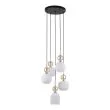 TK-LIGHTING 11593 SOPHIA COGNAC WHITE LAMPA WISZACA 5XE14