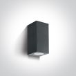 ONE LIGHT 67426A/AN Arco 2 zewnętrzny kinkiet antracyt 2x7W MR16 GU10
