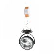 RENDL R12638 KELLY LED DIMM z wpuszczaną podstawą czarna 230V LED 12W 24° 3000K