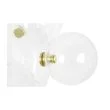 King Home XCP9148-3B Lampa wisząca CAPRI LINE 3 złota - 180 LED, aluminium, szkło