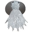 CANDELLUX 2263903 SK-10 B CH/WH G4 CHROM OPR. STROP. STAŁA KRYSZTAŁ 20W G4