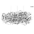 MOOSEE MSE1501100177 lampa wisząca MONETE 80 chrom