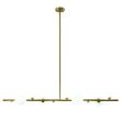 Step into Design MP0097-10 Lampa wisząca MILKY DROP złota 120 cm