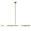Step into Design MP0097-10 Lampa wisząca MILKY DROP złota 120 cm