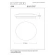 LUCIDE OTIS 79199/32/61 LAMPA SUFITOWA - NOWOCZESNA