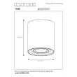 LUCIDE Tube 22952/01/31 LAMPA SUFITOWA - OCZKA