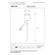LUCIDE ARNE-LED 14868/05/30 LAMPA STOJĄCA - ZEWNĘTRZNA NOWOCZESNA