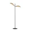 EMIBIG 1160/LP2 LAMPA PODŁOGOWA VENE LP2 BLACK/RATTAN