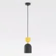 EMIBIG 1739/1 GAUDI 1 BLACK ORANGE Lampa wisząca
