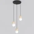 EMIBIG 1675/3 LOOP 3 BLACK LAMPA WISZĄCA
