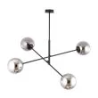 EMIBIG 1167/4 LAMPA SUFITOWA LINEAR 4 BLACK/GRAFIT