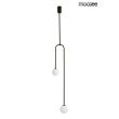 Moosee MSE010100261 Lampa wisząca LOW czarna