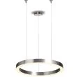 Step into Design ST-8848-80 NICKEL Lampa wisząca CIRCLE 80 LED nikiel szczotkowany 80 cm