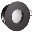 CANDELLUX 2273129 SH-12 OPRAWA STROPOWA HERMEYCZNA CZARNA IP65