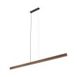 TK-LIGHTING 11654 VIGA WOOD LED SOSNA SZCZOTKOWANA ORZECH LAMPA WISZĄCA