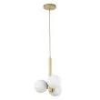 SIGMA 33605 Perla 3 lampa wisząca złoty,biały