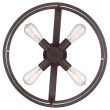 ELSTEAD New Harbor QZ-NEW-HARBOR-SF 4 Light Semi-Flush