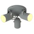 CANDELLUX 98-66503 GRAY PLAFON 3X40W E14 SZARY