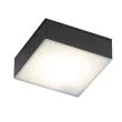 ANTIGO Plafon Tottori IL - Czarny IP44 (100x100 mm) 3000K 8057