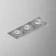 AQFORM 37013 SQUARES 50x3 trimless 230V wpuszczany