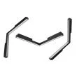 AZZARDO AZ4613 SAGA TRACK MAGNETIC CORNER A 24W MILKY120 3000K BK TECHNICAL TRACK BLACK reflektor do szyny magnetycznej