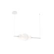 AZZARDO AZ4426 SANDRA 3 WH DECORATIVE PENDANT WHITE