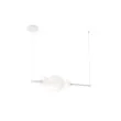 AZZARDO AZ4426 SANDRA 3 WH DECORATIVE PENDANT WHITE