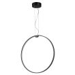 Step into design ST-10453P/D600A black Lampa wisząca ACIRCULO led czarna 60 cm