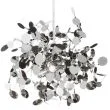 Step into Design ST-1675 CHROME Lampa wisząca MONETTI chrom 40 cm