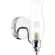 DAR VES0750 VESTRY 1LT WB POL CHR IP44