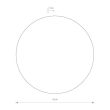 NOWODVORSKI 7640 RING LED L kinkiet