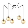 EMIBIG 938/5 LAMPA WISZĄCA GIGI 5 BL MIODOWY