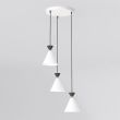EMIBIG 1743/3PREM KLEVER 3PREM WHITE BLACK Lampa wisząca