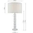 DAR MIN4208 MINA TL CRYSTAL CW SHD