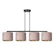 EMIBIG 1053/4 LAMPA WISZĄCA HILDE 4 BL ROSE