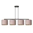 EMIBIG 1053/4 LAMPA WISZĄCA HILDE 4 BL ROSE