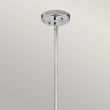 ELSTEAD Everly KL-EVERLY-P-S-CH 1 Light Small Pendant - Chrome