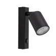 TK-LIGHTING 11364 NEX BLACK KINKIET 1XGU10