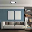 MILAGRO ML7929 Plafon QUADRO BLACK 38W