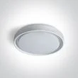 ONE LIGHT 67384/W/W Moulki biały plafon LED 3000K 30W IP54