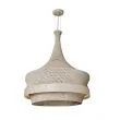 ANTIGO Lampa wisząca Dota O - Beżowa (800 mm) 3000K 5032