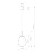 NOWODVORSKI 7800 PEAR S lampa wisząca