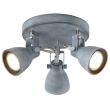 CANDELLUX 98-64325 ASH PLAFON 3X40W GU10 SZARY MAT