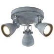 CANDELLUX 98-64325 ASH PLAFON 3X40W GU10 SZARY MAT