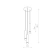 NOWODVORSKI 7856 BATON lampa wisząca