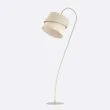 EMIBIG 1712/LP1 CANVA LP1 MOKKA RATTAN Lampa podłogowa