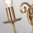 ELSTEAD ARTISAN ART2 AGD BRASS 2Lt Wall Light