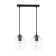EMIBIG 679/2 LAMPA WISZĄCA ISTAR 2 BL TRANSPARENT